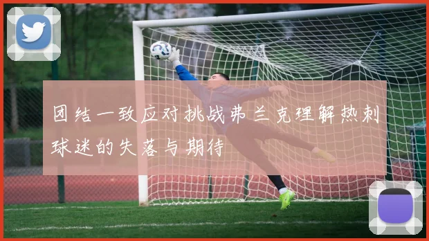 团结一致应对挑战弗兰克理解热刺球迷的失落与期待