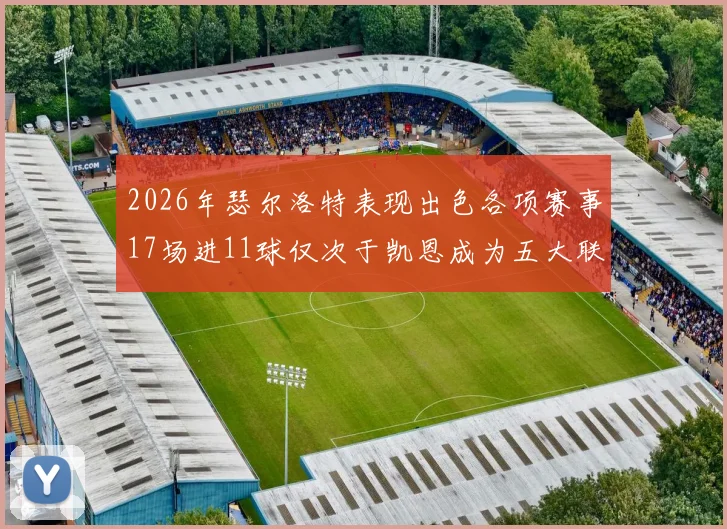 2026年瑟尔洛特表现出色各项赛事17场进11球仅次于凯恩成为五大联赛新星